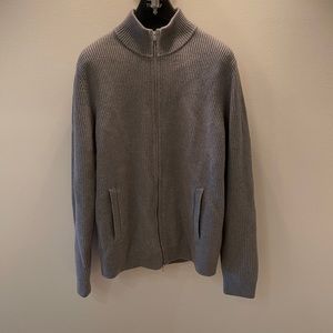 Theory zip up sweater